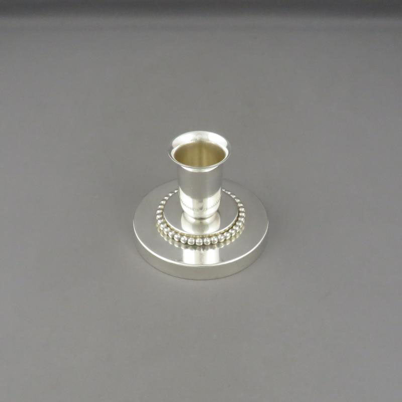 Sandborns Sterling Silver Candlesticks - JH Tee Antiques