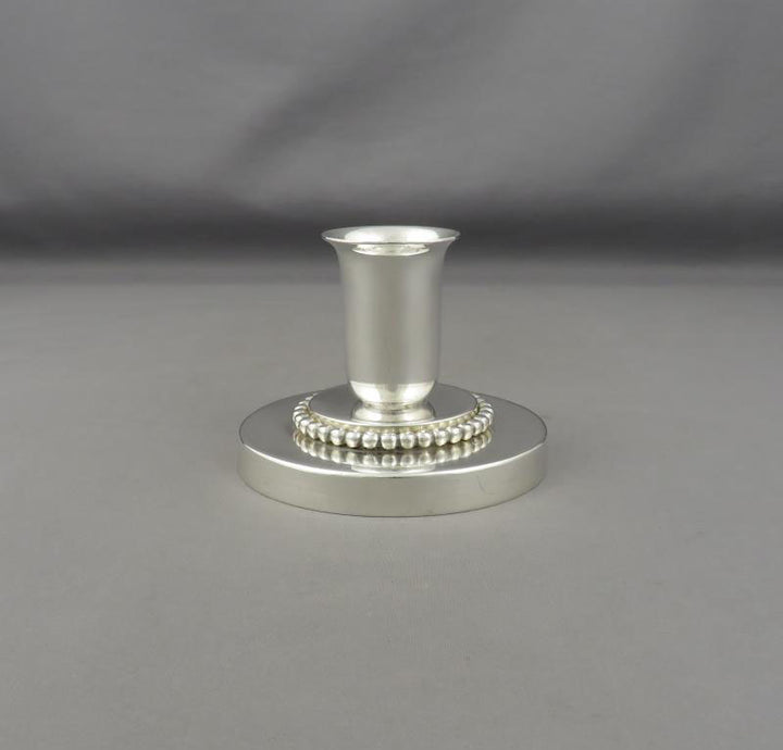 Sandborns Sterling Silver Candlesticks - JH Tee Antiques
