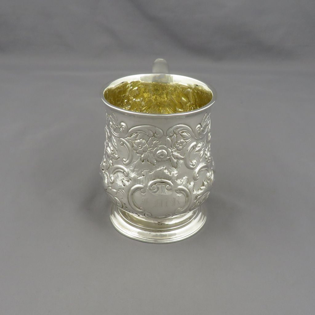 Scottish Silver Half Pint Mug - JH Tee Antiques