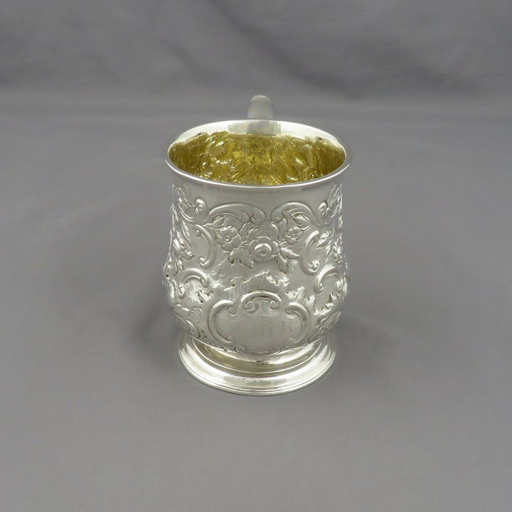 Scottish Silver Half Pint Mug - JH Tee Antiques