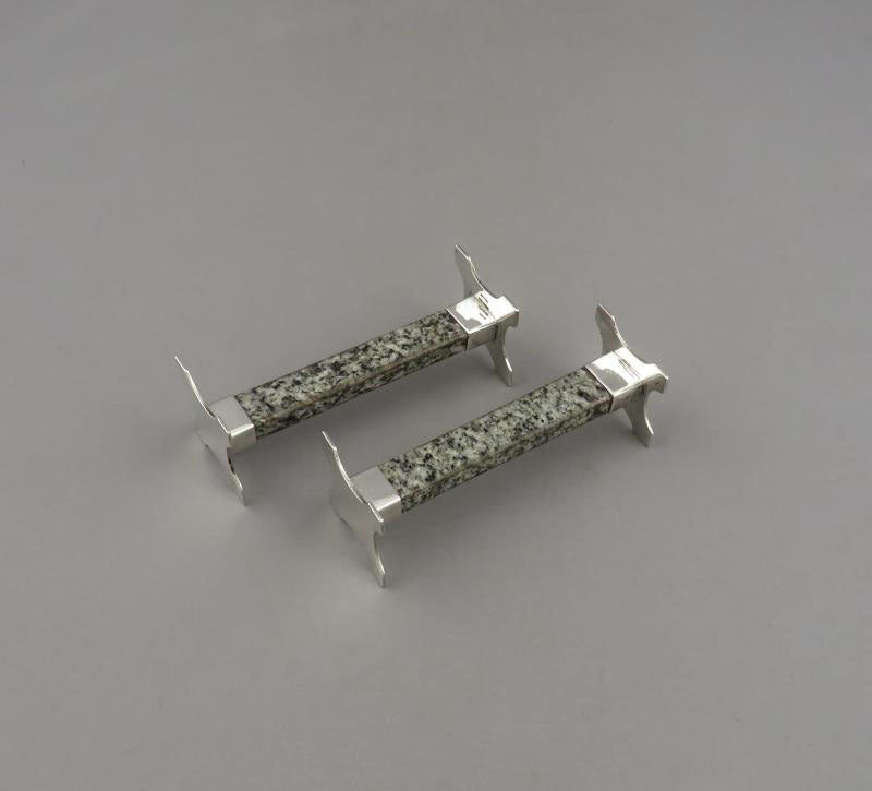 Scottish Provincial Silver Knife Rests