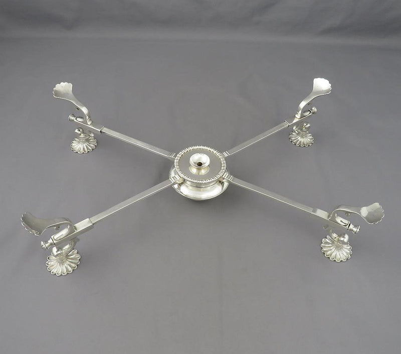 Scottish George III Silver Dish Cross