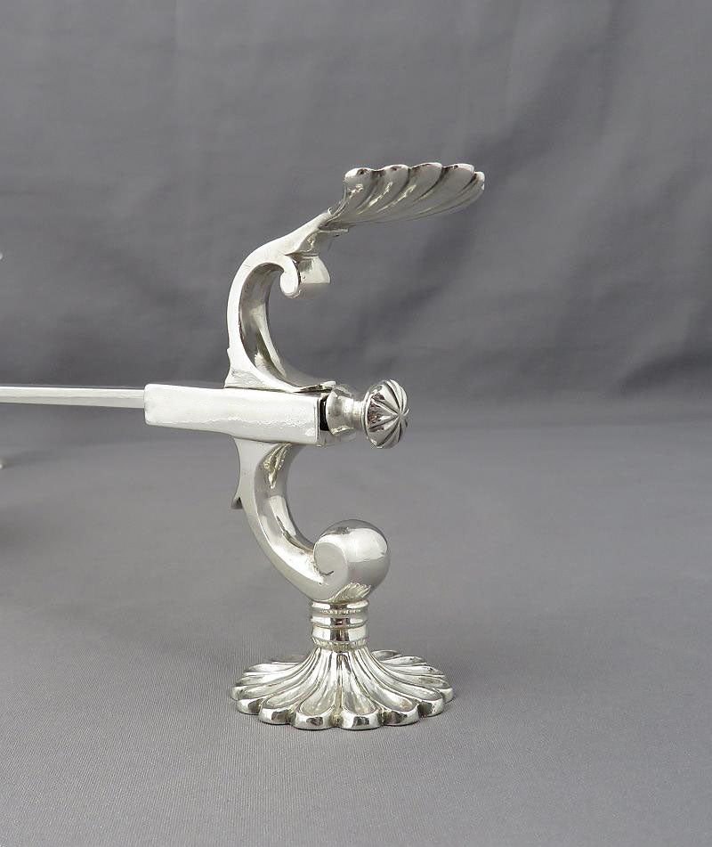 Scottish George III Silver Dish Cross - JH Tee Antiques
