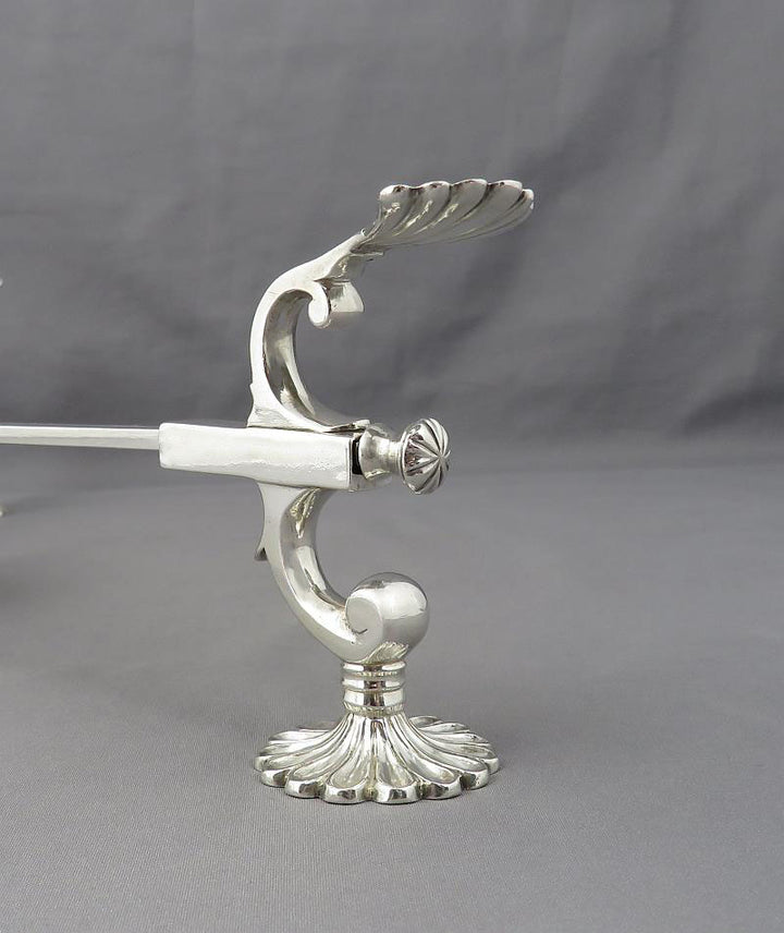 Scottish George III Silver Dish Cross - JH Tee Antiques