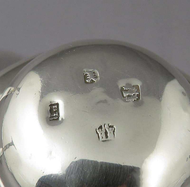 Scottish George III Silver Dish Cross - JH Tee Antiques