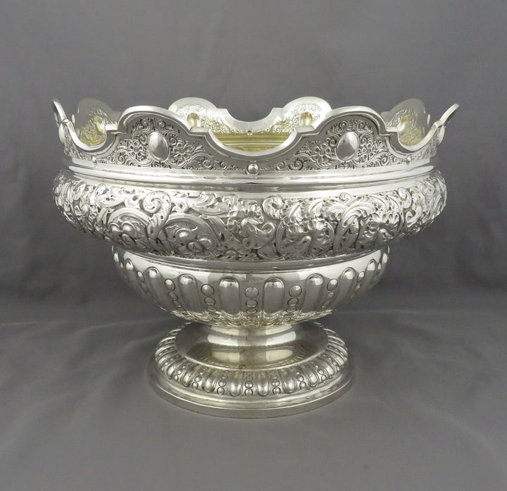 Scottish Silver Monteith Bowl
