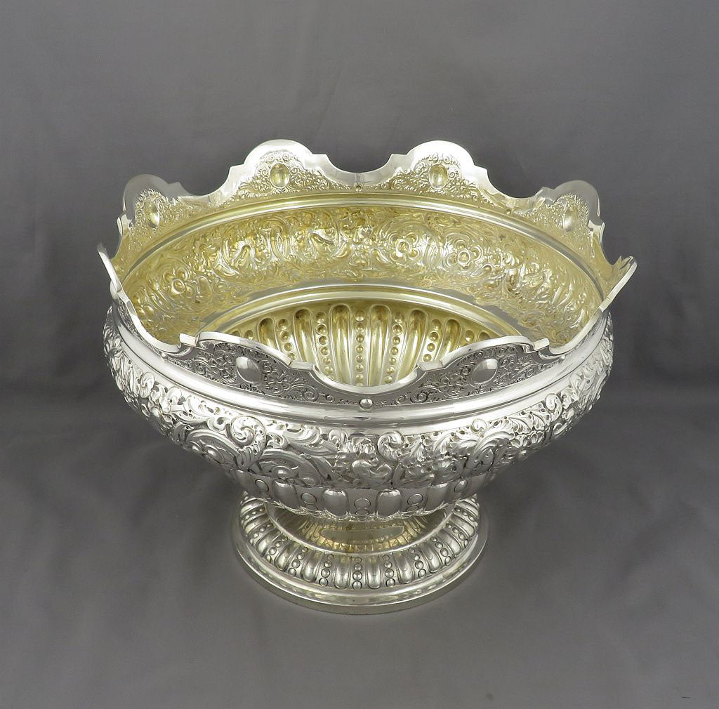 Scottish Silver Monteith Bowl