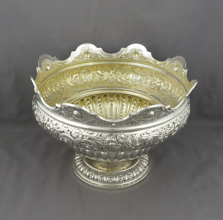 Scottish Silver Monteith Bowl