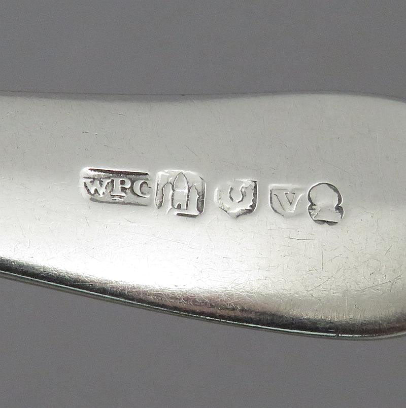 Set of 6 Scottish Silver Tablespoons - JH Tee Antiques