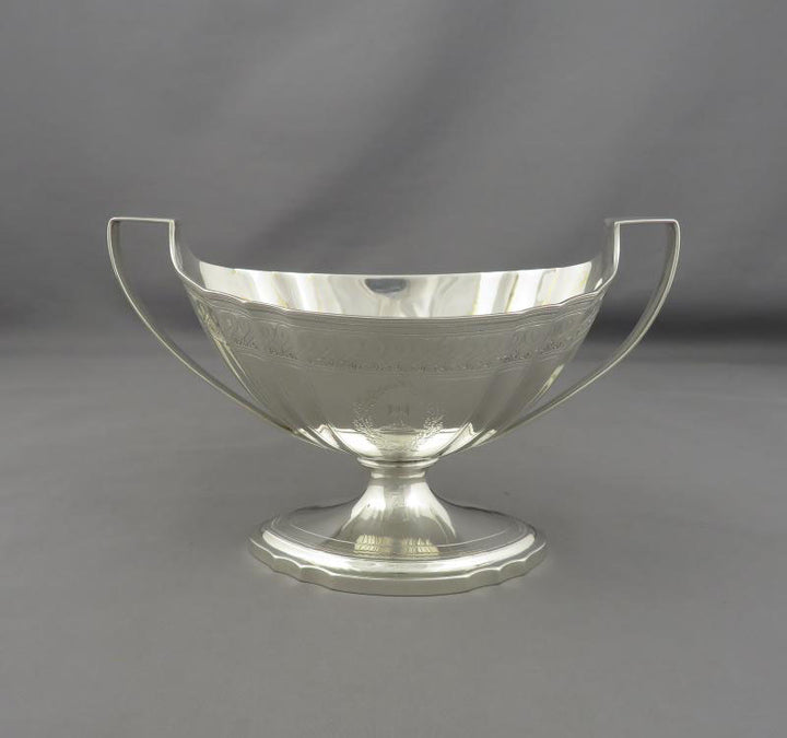 George III Scottish Sterling Silver Tea Set - JH Tee Antiques