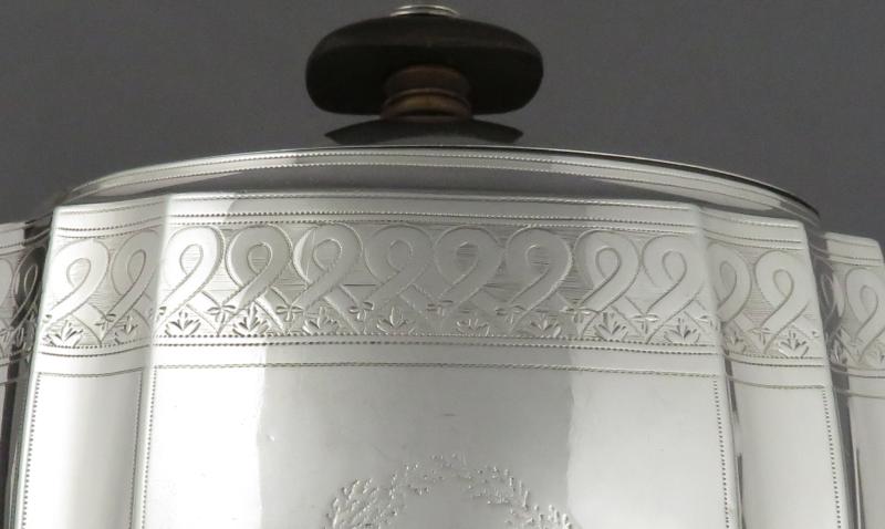 George III Scottish Sterling Silver Tea Set - JH Tee Antiques