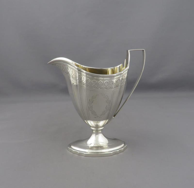 George III Scottish Sterling Silver Tea Set - JH Tee Antiques