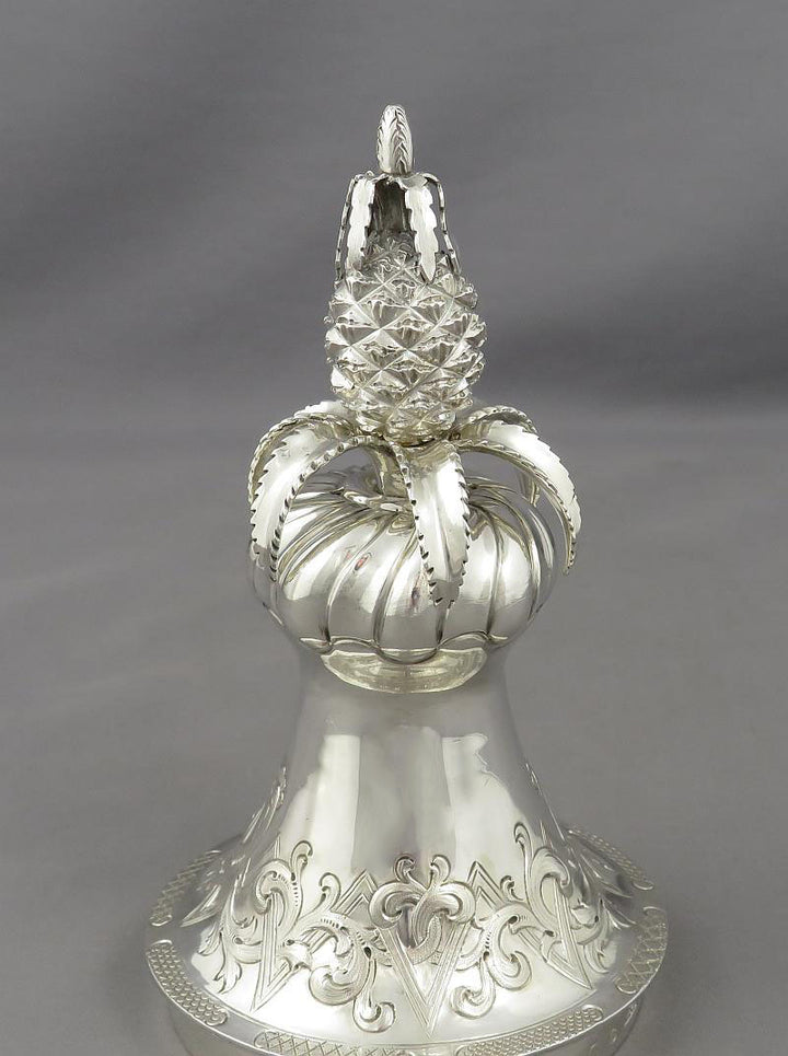 Scottish Victorian Silver Tea Urn - JH Tee Antiques