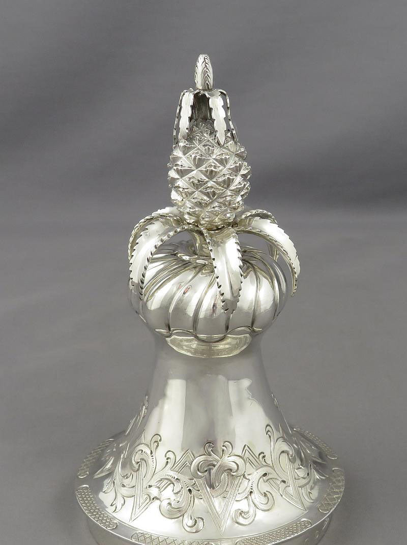 Scottish Victorian Silver Tea Urn