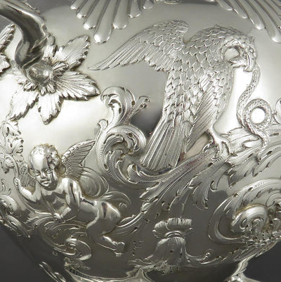 Scottish Victorian Silver Tea Urn