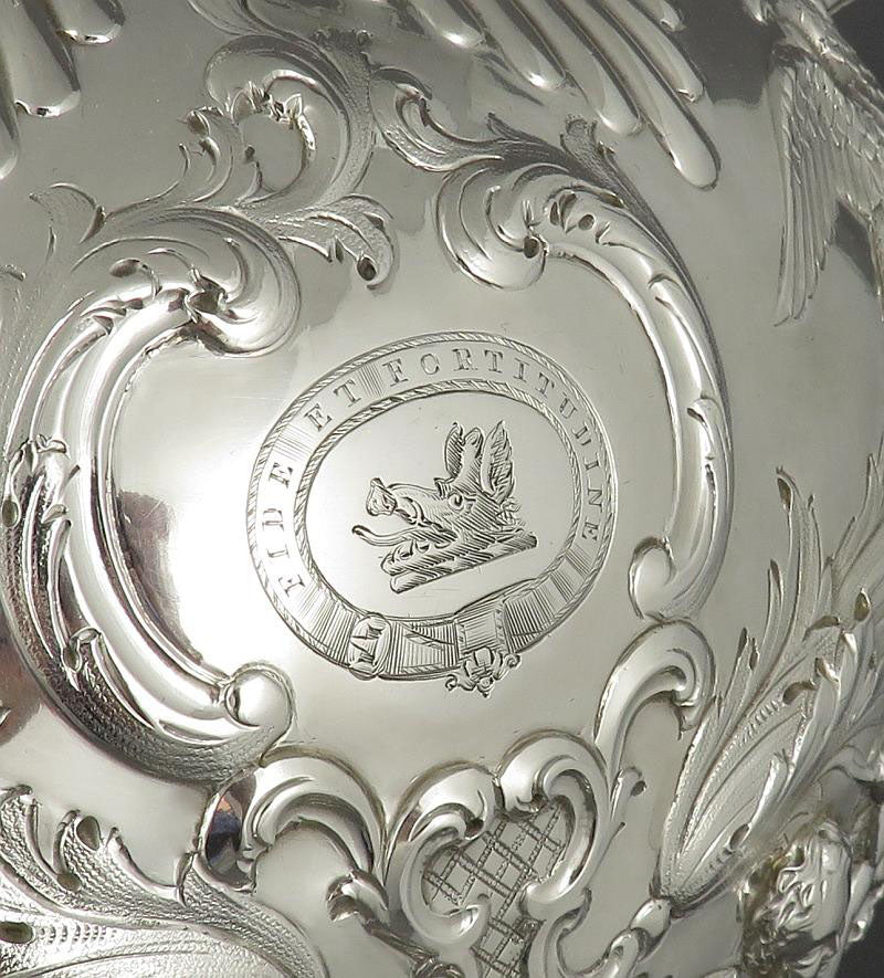Scottish Victorian Silver Tea Urn - JH Tee Antiques
