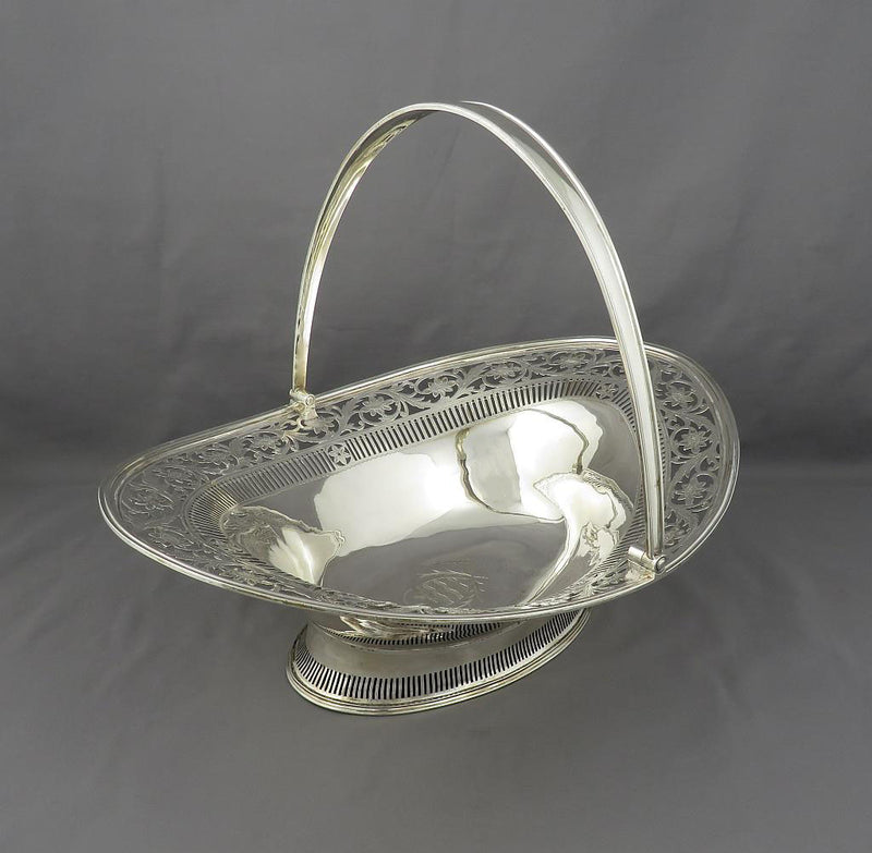 Scottish Sterling  Silver Basket