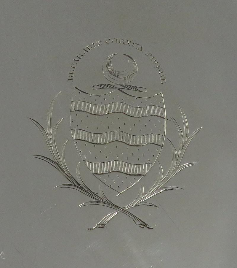 Scottish Sterling  Silver Basket - JH Tee Antiques