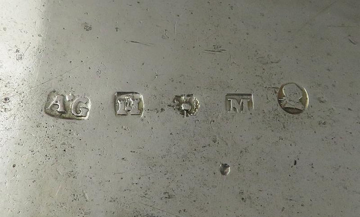 Scottish Sterling  Silver Basket - JH Tee Antiques