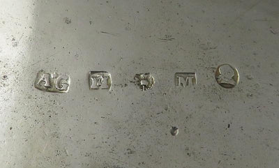 Scottish Sterling  Silver Basket