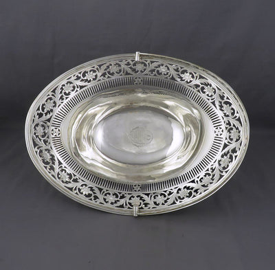 Scottish Sterling  Silver Basket