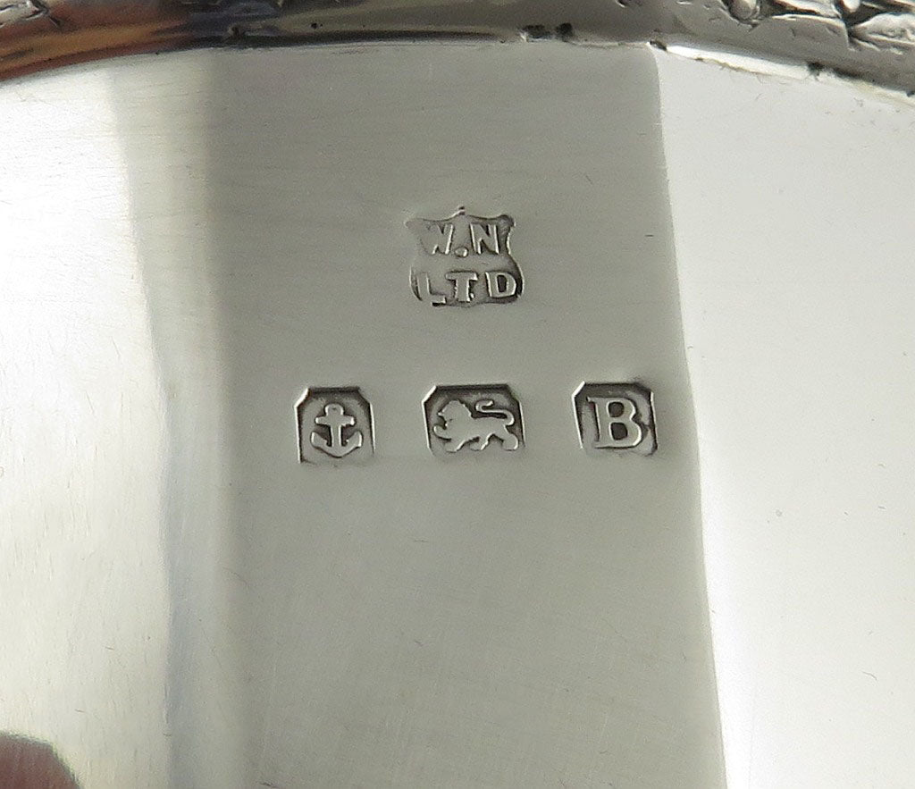 English Silver Café au Lait Set