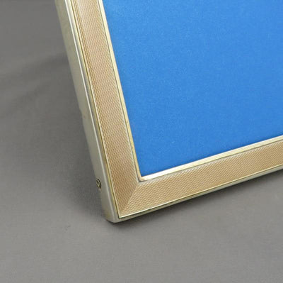 Silver Gilt and Enamel Photo Frame