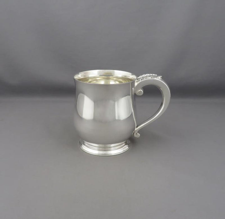 English Silver Pint Mug - JH Tee Antiques