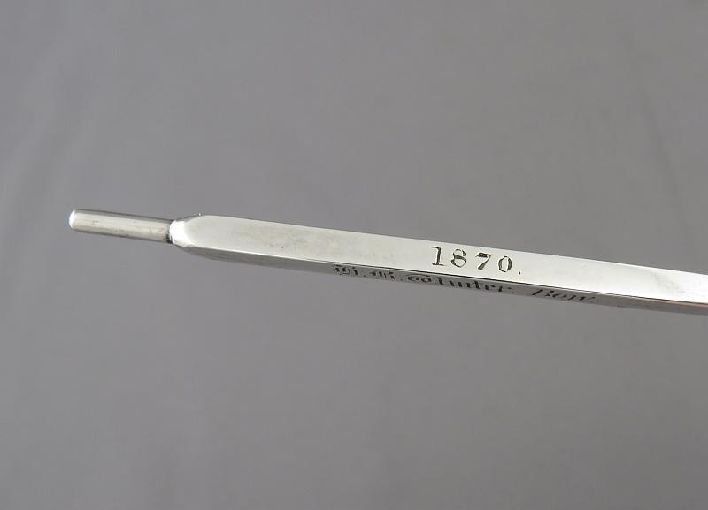 Victorian Silver Regatta Prize Oar - JH Tee Antiques