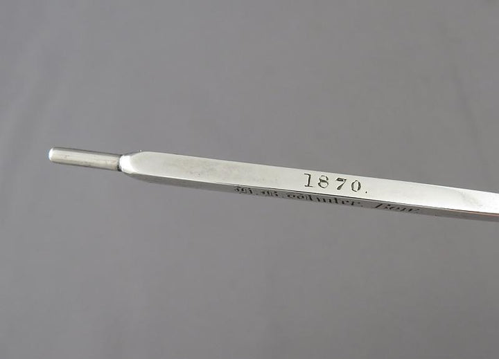Victorian Silver Regatta Prize Oar - JH Tee Antiques