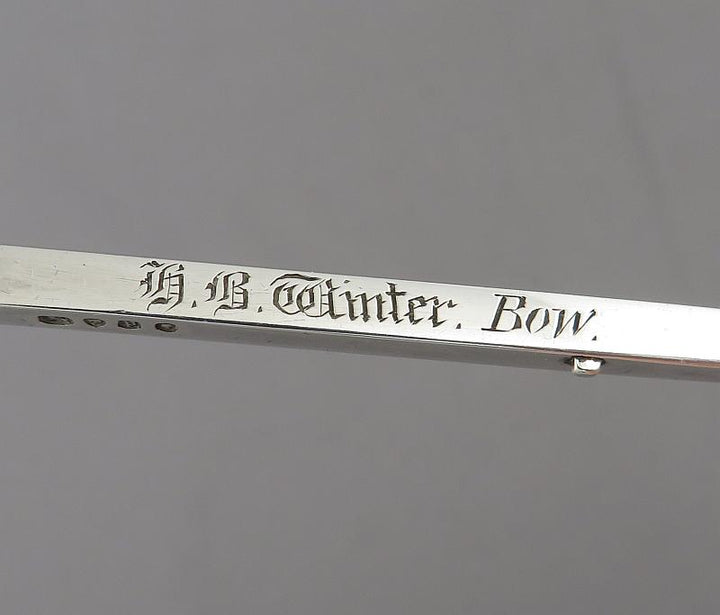 Victorian Silver Regatta Prize Oar - JH Tee Antiques