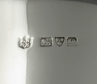 English Sterling Silver Tea Caddy