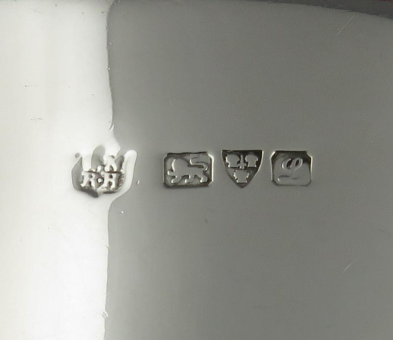 English Sterling Silver Tea Caddy