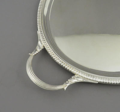 English Sterling Silver Tray