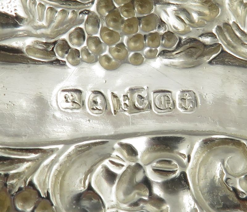Victorian Silver Sherry Label - JH Tee Antiques