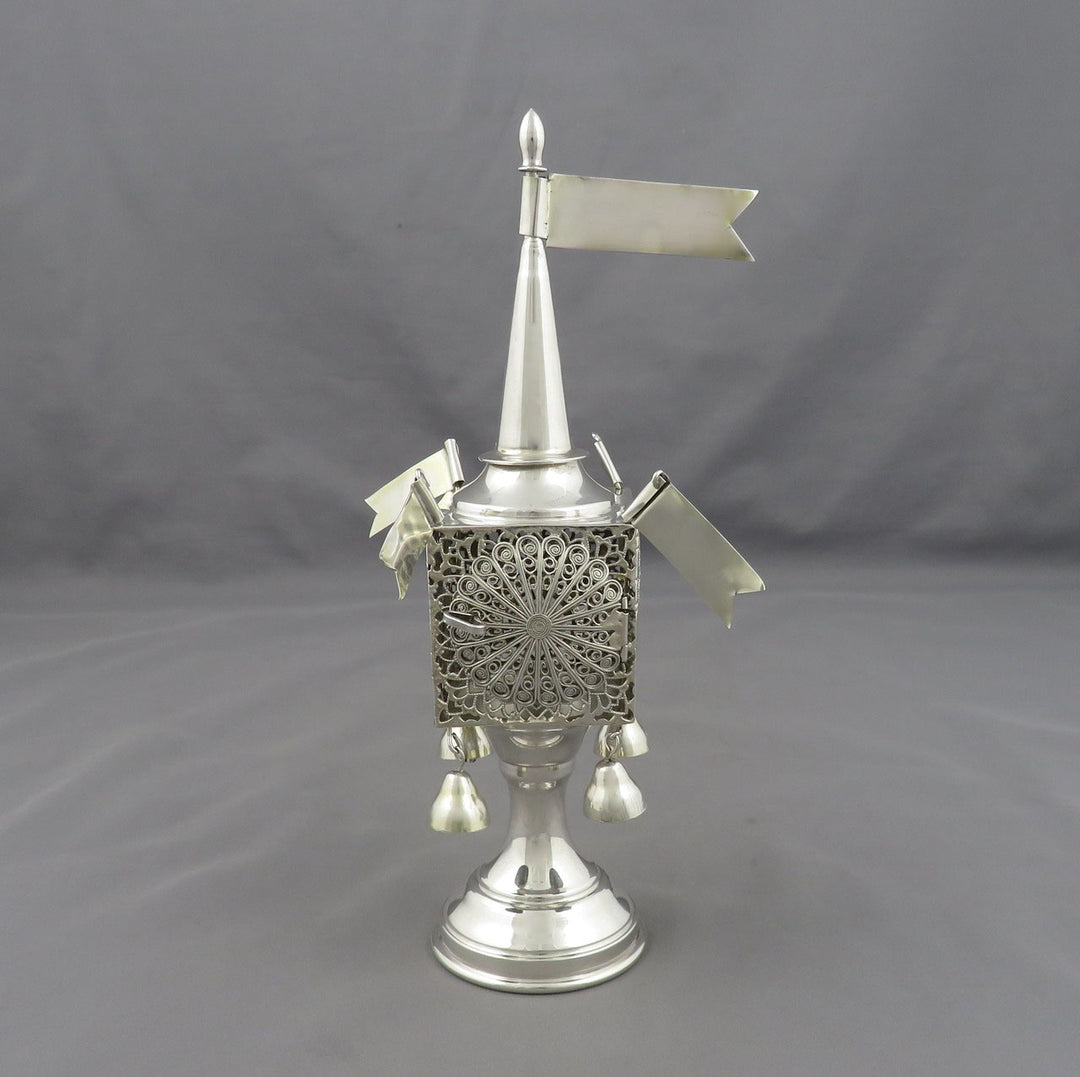 Judaica Sterling Silver Spice Tower
