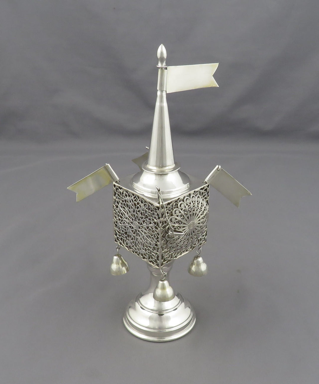 Judaica Sterling Silver Spice Tower