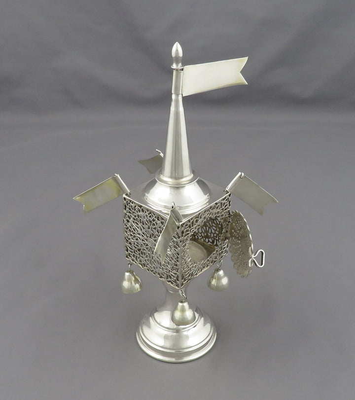 Judaica Sterling Silver Spice Tower