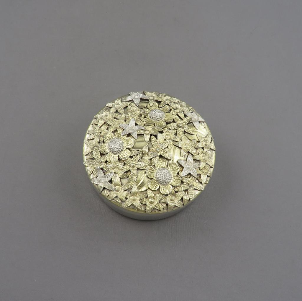 Stuart Devlin Silver Box - JH Tee Antiques