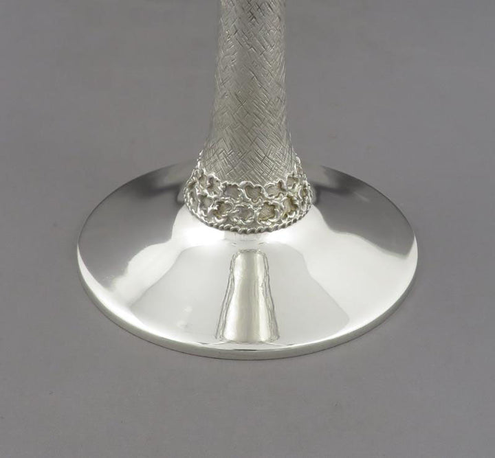 Stuart Devlin Silver Candelabrum - JH Tee Antiques