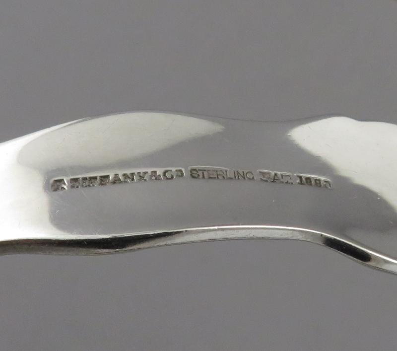 Tiffany Chrysanthemum Sterling Ice Tongs - JH Tee Antiques