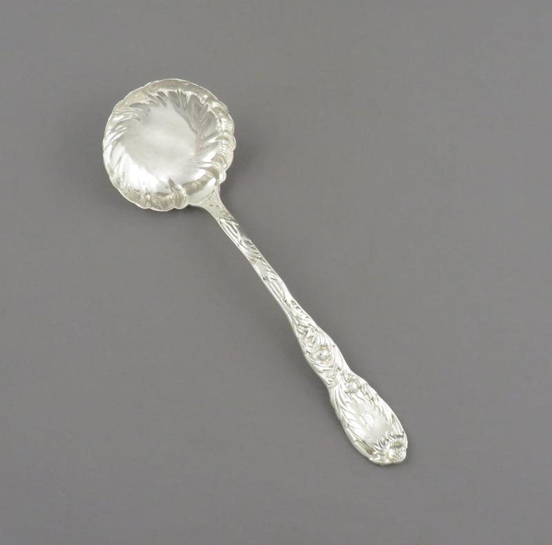 Tiffany Chrysanthemum Silver Gravy Ladle