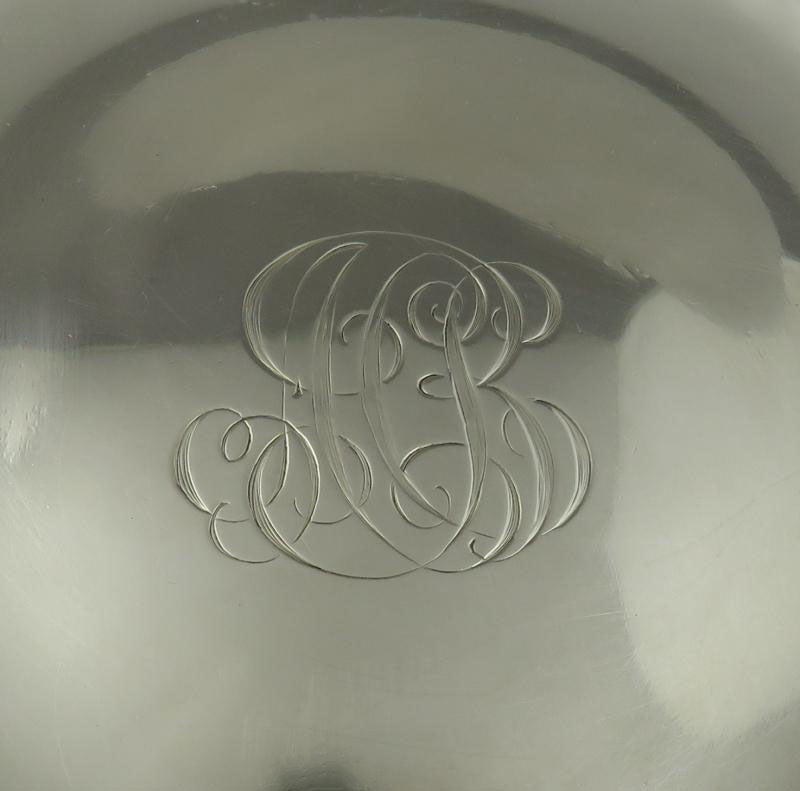 Tiffany Sterling Silver Clover Pattern Bowl - JH Tee Antiques