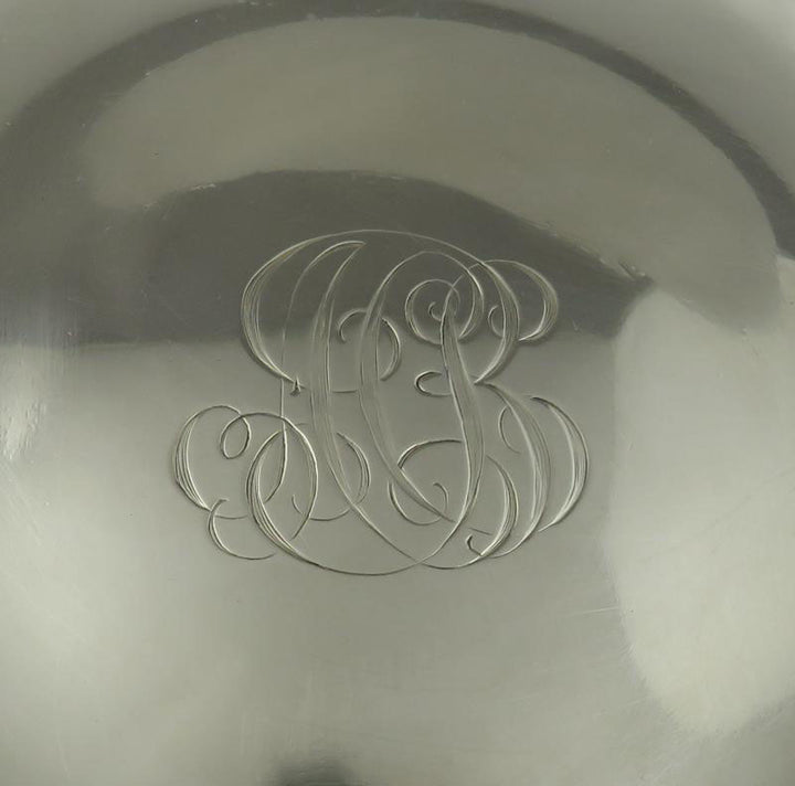 Tiffany Sterling Silver Clover Pattern Bowl - JH Tee Antiques