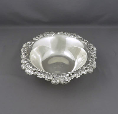 Tiffany Sterling Silver Clover Pattern Bowl