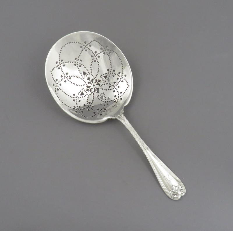 Tiffany Colonial Silver Saratoga Chip Server - JH Tee Antiques