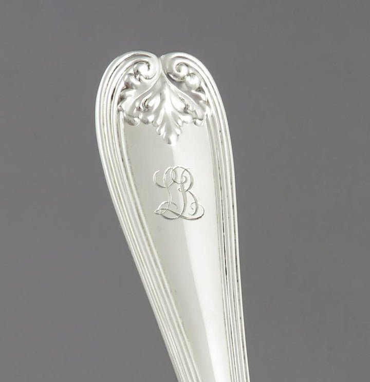 Tiffany Colonial Silver Saratoga Chip Server - JH Tee Antiques