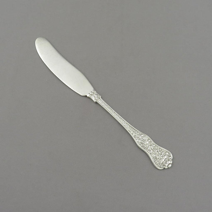 Tiffany Olympian Silver Butter Spreader - JH Tee Antiques