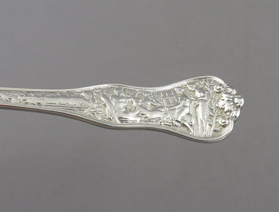 Tiffany Olympian Silver Dessert Spoon