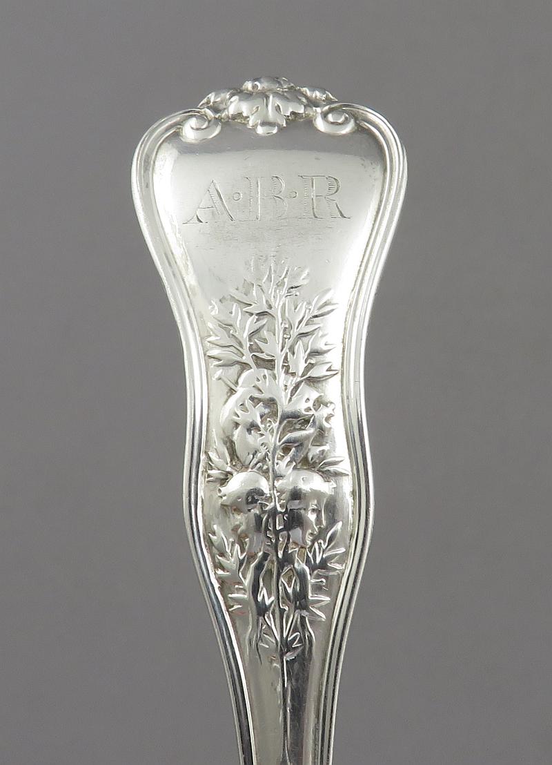 Tiffany Olympian Silver Dessert Spoon - JH Tee Antiques